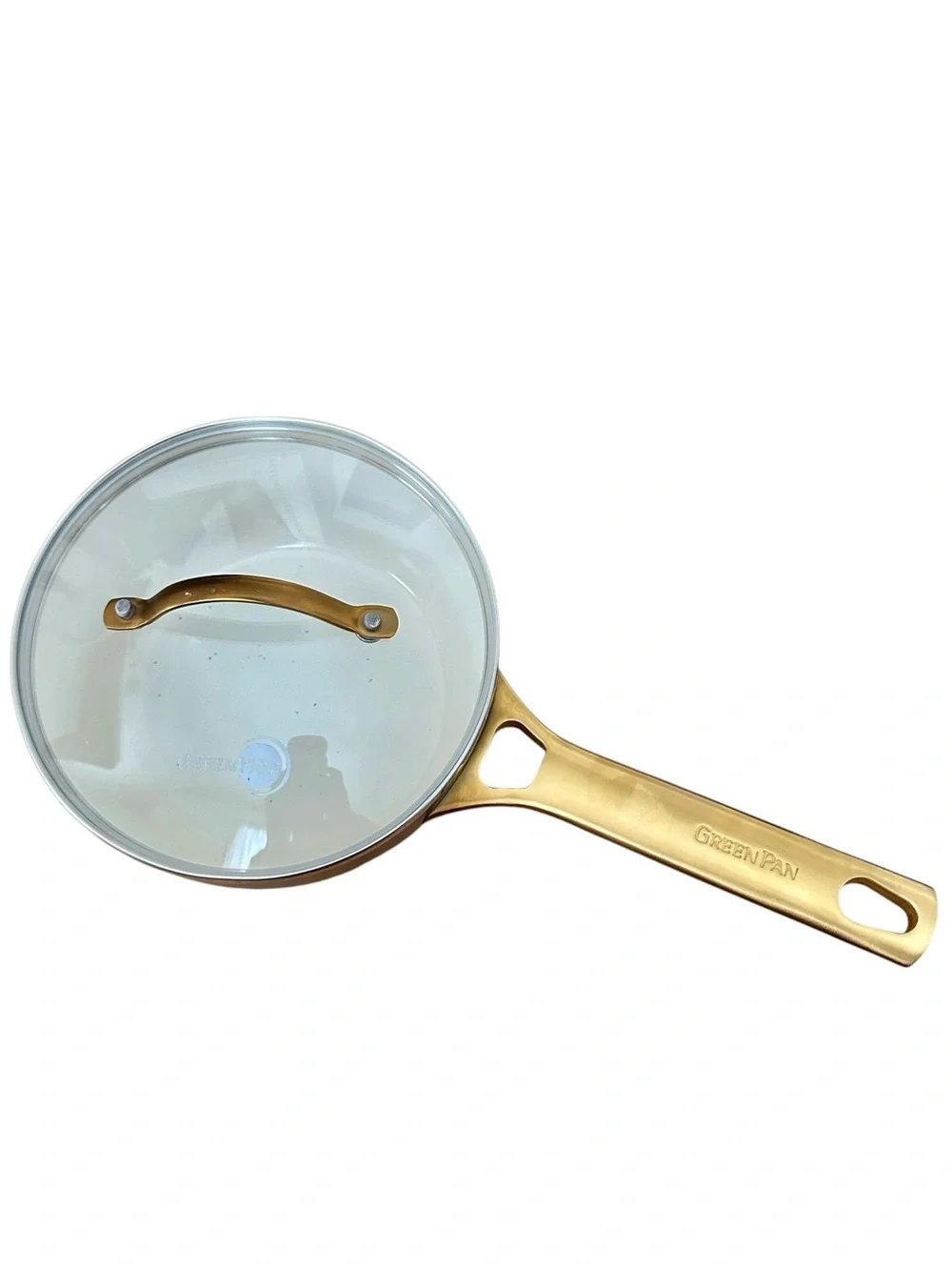 GreenPan Reserve Healthy Ceramic Nonstick Cookware Set Twilight Blue Gold